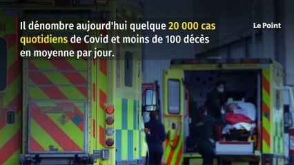 La surprenante chute du nombre de cas de Covid au Royaume-Uni