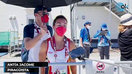 Antía Jacome:"No he perdido una medalla, he ganado un quinto puesto"
