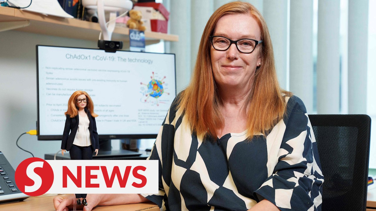 Barbie debuts doll of British vaccine developer