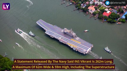 IAC-1, INS Vikrant's Namesake Starts Sea Trials, All About The Indigenously-Built Aircraft Carrier
