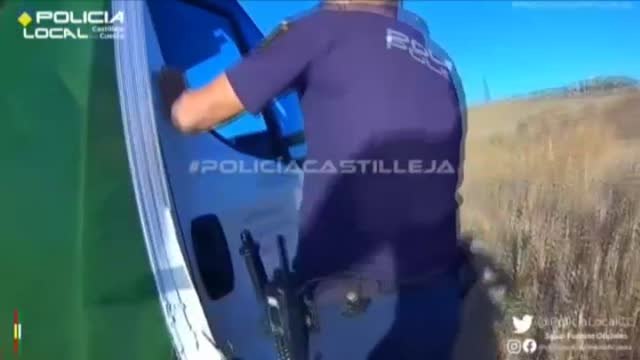 Espectacular persecución policial en Sevilla tras el atraco a un supermercado