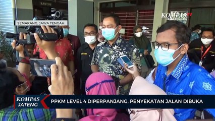 PPKM Level 4 Diperpanjang, Penyekatan Jalan Dibuka