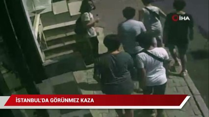 İstanbul’da görünmez kaza kamerada