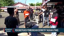 Kasus Pembunuhan dengan Pisau Bermotif Tagih Utang