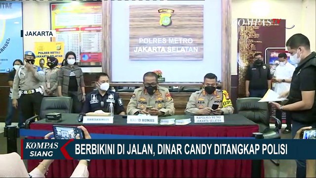 Pakai Bikini di Jalan Raya, Dinar Candy Protes Perpanjangan PPKM