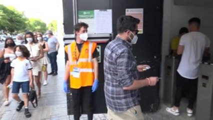 Aforo del 40 % en espacios abiertos y del 30 % en cerrados