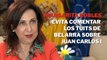 Margarita Robles evita pronunciarse sobre los tuits de Ione Belarra contra Juan Carlos I
