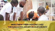 Investment firm changing lives through scholarships in Kilifi county