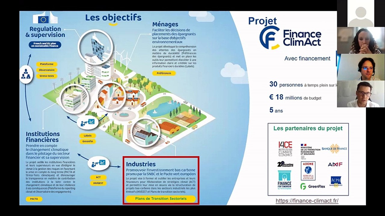 Les Rencontres de la transition industrielle #2 – Webinaire ADEME – Restitution finale du Plan de Transition Sectoriel Ciment