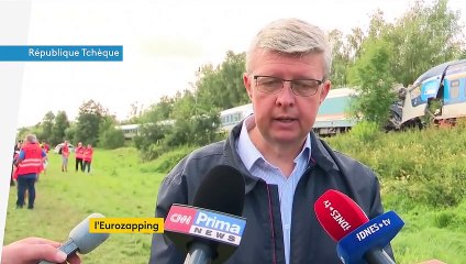 Eurozapping : dramatique accident de train en République tchèque, opérations policières en Ukraine
