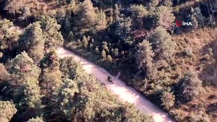 Emniyet tüm birimleriyle ormanları böyle koruyor