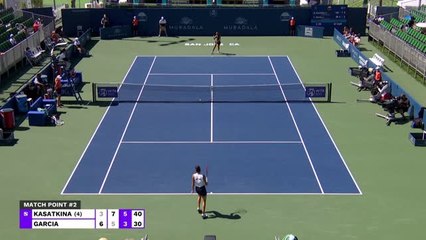 San José - Garcia éliminée dès le 2e tour