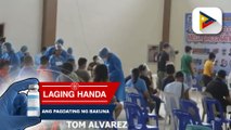 2nd dose vaccination para mamamayan ng lungsod ng San Pablo, Laguna, isinagawa sa mega vaccination facility sa Barangay San Jose
