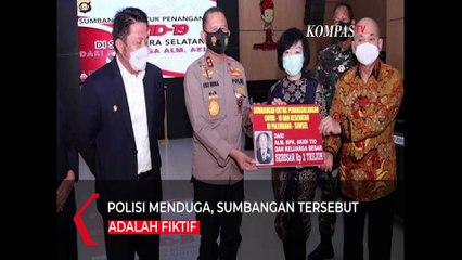 Dana Hibah 2 Triliun Fiktif, Kapolda Sumsel Minta Maaf