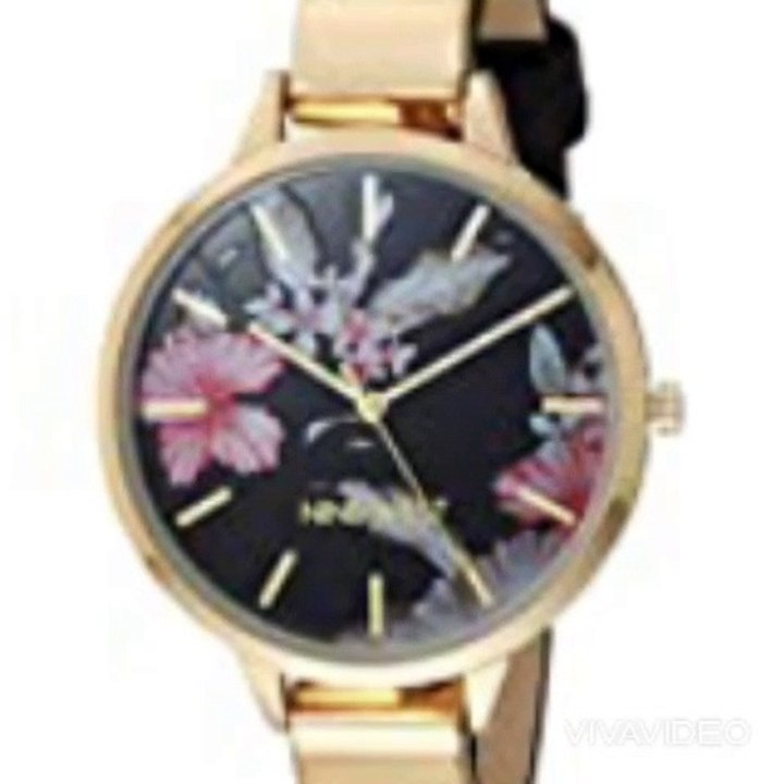 Fossil Women's Original Boyfriend Stainless Steel and Leather Quartz Chronograph Watch