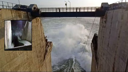 Pulichintala Dam Gate Washed Away కొట్టుకుపోయిన ప్రాజెక్టు గేటు Video || Oneindia Telugu