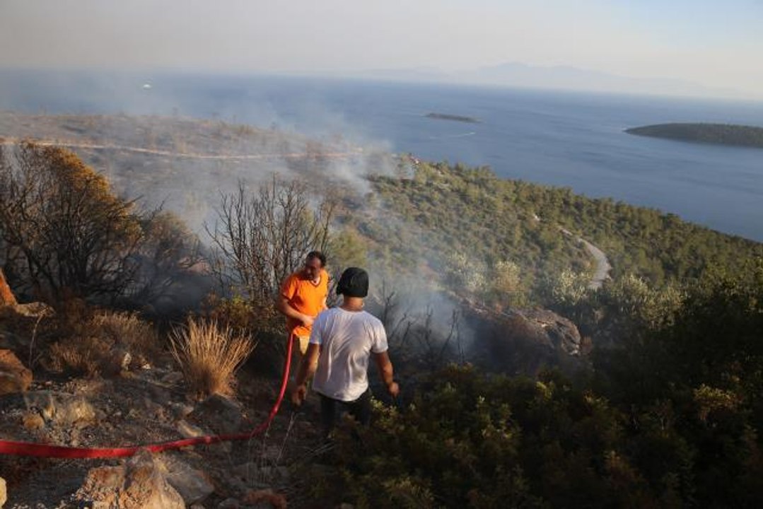 Bodrum Kaymakamı Bekir Yılmaz, yangınla mücadeleyi anlattı