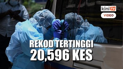 Скачать видео: Rekod tertinggi - 20,596 kes baru Covid-19 hari ini