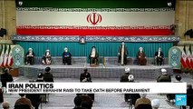 Iran's new hardline president Ebrahim Raisi to be sworn in