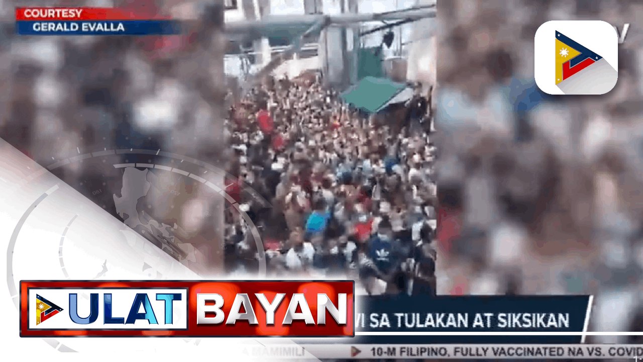 Pagbabakuna sa Las Piñas Doctors Hospital at SM Southmall, kinansela matapos dumugin ng mga gustong magpabakuna; Ulat na tanging mga bakunado ang pwedeng lumabas sa ECQ, dahilan ng pagdagsa ng gustong magpabakuna