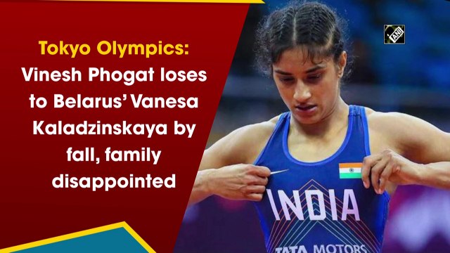Tokyo Olympics: Vinesh Phogat loses to Belarus’ Vanesa Kaladzinskaya by fall, family disappointed