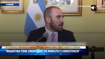 Argentina tiene condiciones de robustez y consistencia
