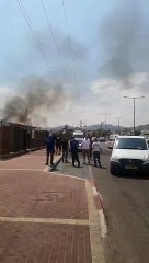 שריפה באזור התעשייה באילת