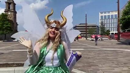 Launch of #SUN letters in Keel Square