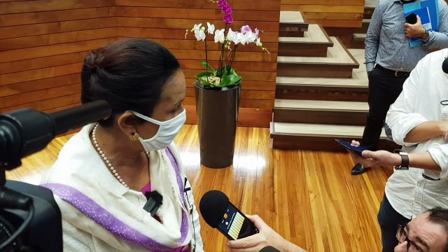 Confinement : Huguette Bello rencontre les acteurs économiques