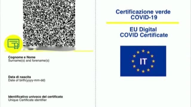 Las vacunaciones se disparan en Italia un día antes de la entrada en vigor del pasaporte verde