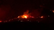 Messina, il fronte del fuoco a Castel di Lucio: nella notte fiamme alte diversi metri