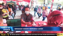 PRESISI Update : Gerakan Vaksin Merdeka Candi Polres Rembang
