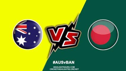 Bangladesh Vs Australia 1st T20 Match of 2021 Highlights