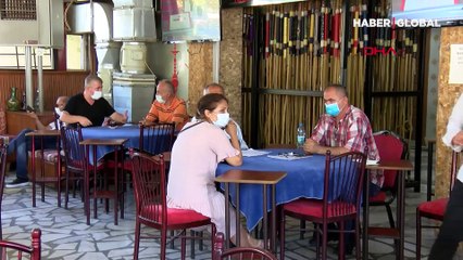 Aşısızların kahveye alınmaması uygulaması Ankara'da başladı