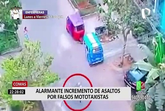 Intervienen mototaxis reacondicionadas presuntamente para robos