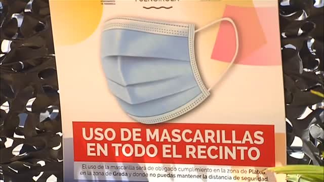 Festivales de quinta ola: con mascarilla y bailando en la silla