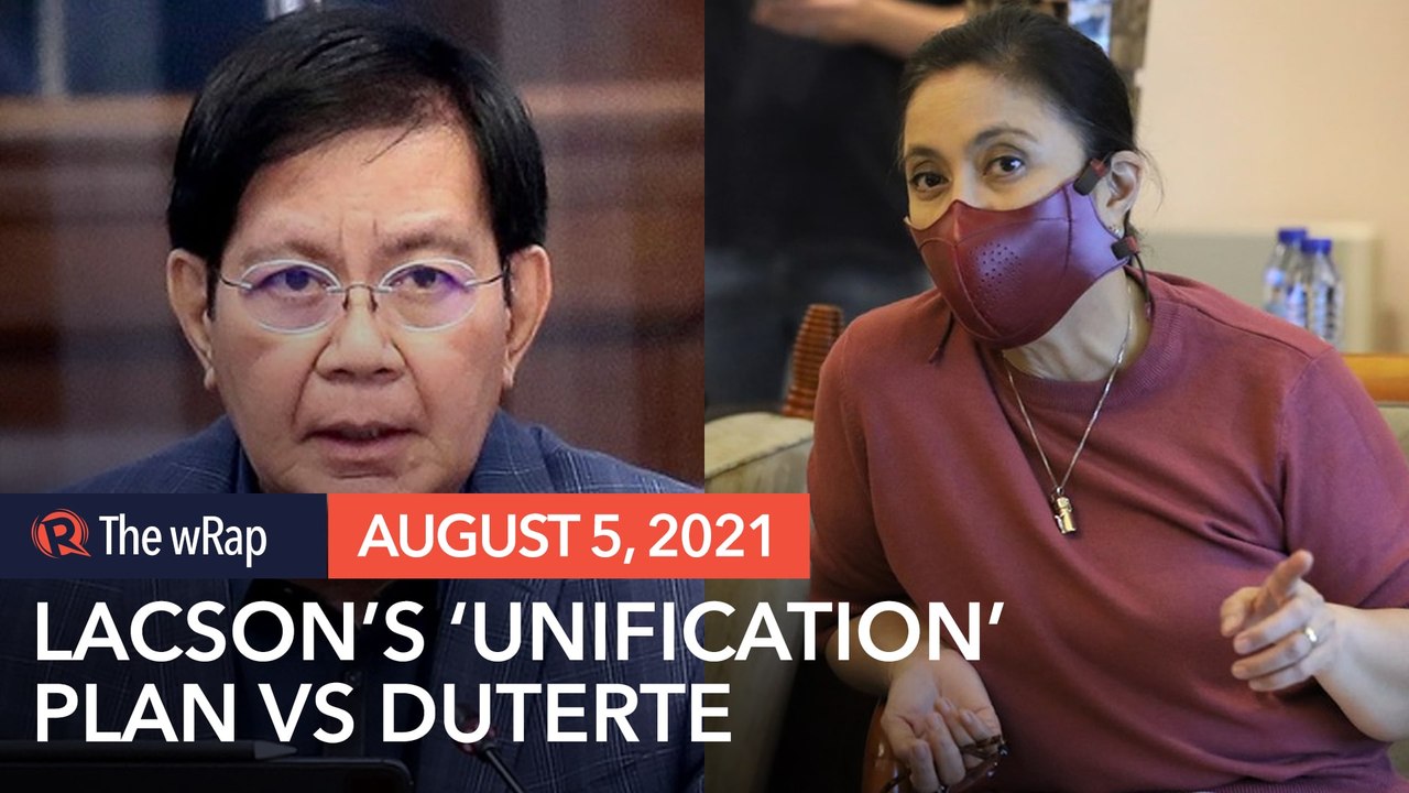 Lacson crafts 2022 'unification' plan vs Duterte; Robredo rejects it