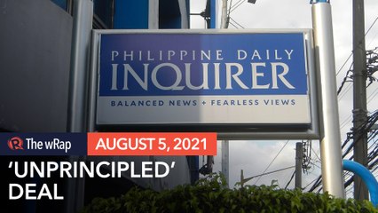 Ex-Inquirer top editor hits management's 'unprincipled' deal on pork barrel libel case
