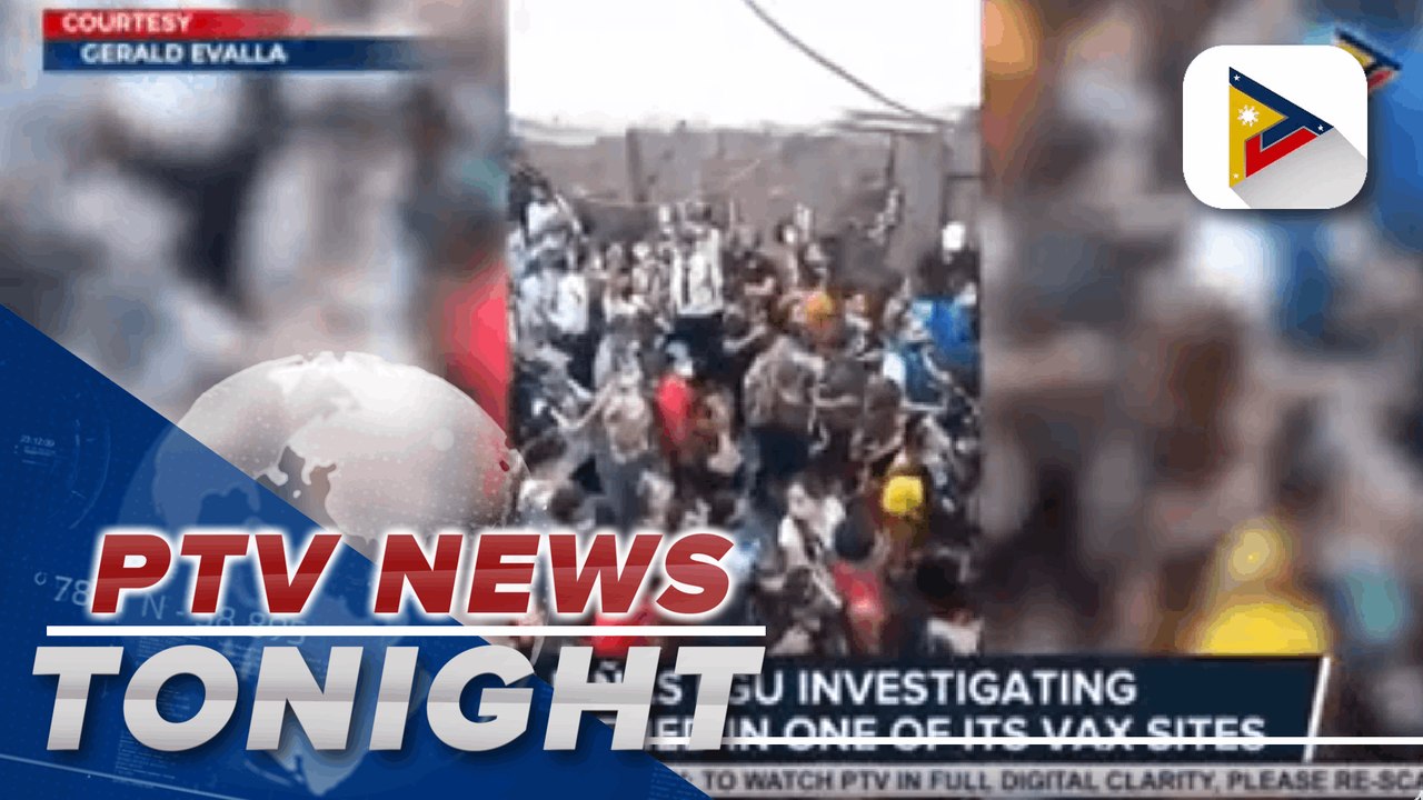 Unexpected number of people swarm in various vax sites before ECQ implementation | via Allan Francisco