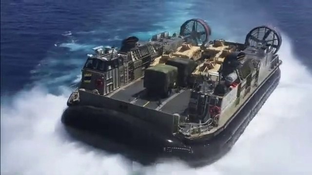 US Navy - Landing Craft Air Cushion from Assault Craft USS Boxer (LHD 4)