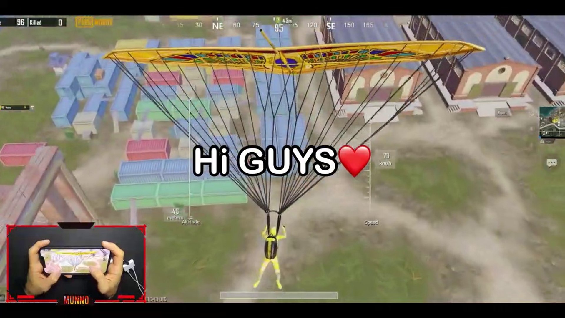 I LANDED on AWM + GROZAx1FlareGun _ Pubg Mobile