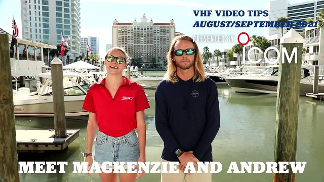 Icom VHF Radio Tips: How to Make a Radio Check