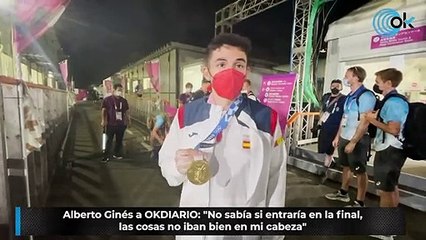 Alberto Ginés a OKDIARIO: "No sabía si entraría en la final, las cosas no iban bien en mi cabeza"