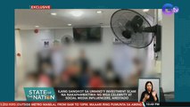 Ilang sangkot sa umano'y investment scam na nakapambiktima ng mga celebrity at social media influencers, arestado | SONA