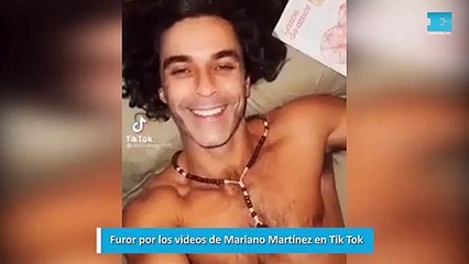 Furor por los videos de Mariano Martínez en Tik Tok