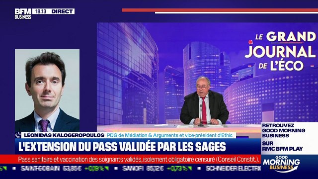 Léonidas Kalogeropoulos (Mediation & Arguments) : L'extension du pass validée par les Sages - 05/08