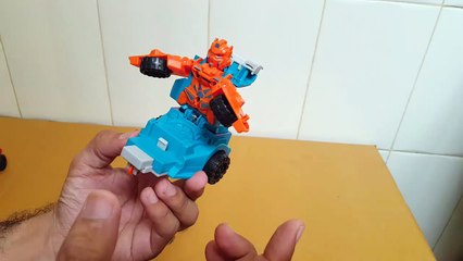 Unboxing and Review of TRANSFORMABLE 360° ROBOT CAR Friction Car Toy for kids