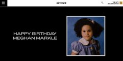 Beyoncé Celebrated Meghan Markle's 40th Birthday with a Rare Childhood Photo