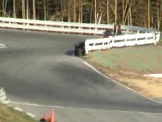 Accident de voiture tuning