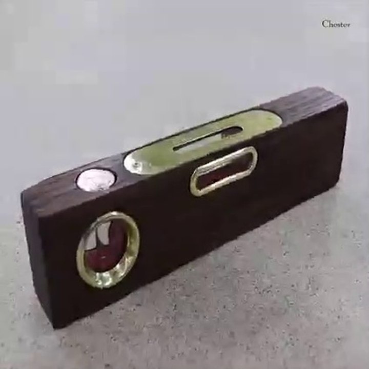 Antique Wood Level Restoration 140years old   Restoration Useful Tool restoring rusty tools